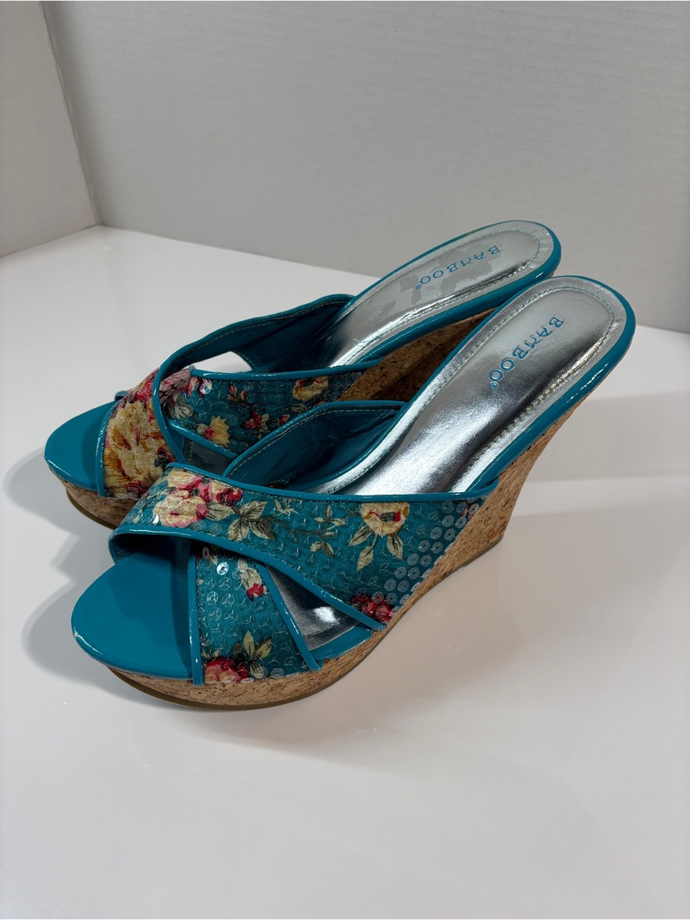 Bamboo Vintage Mule Sandals Size 8.5